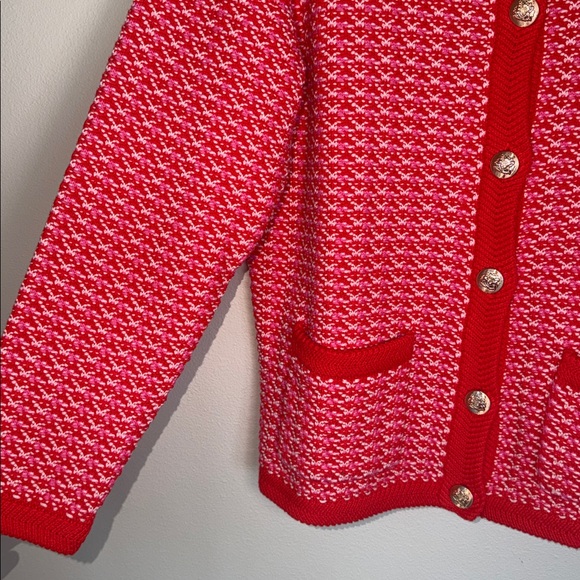 NWOT On 34th Button Up Preppy Classic Cardigan Sweater - Picture 3 of 4